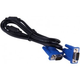 VGA Cable 1.5 Meter 15 Pin Male to Male Connector