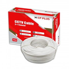 CP Pluse CCTV Camera Wire (Copper Wire, 3 in 1 cable)