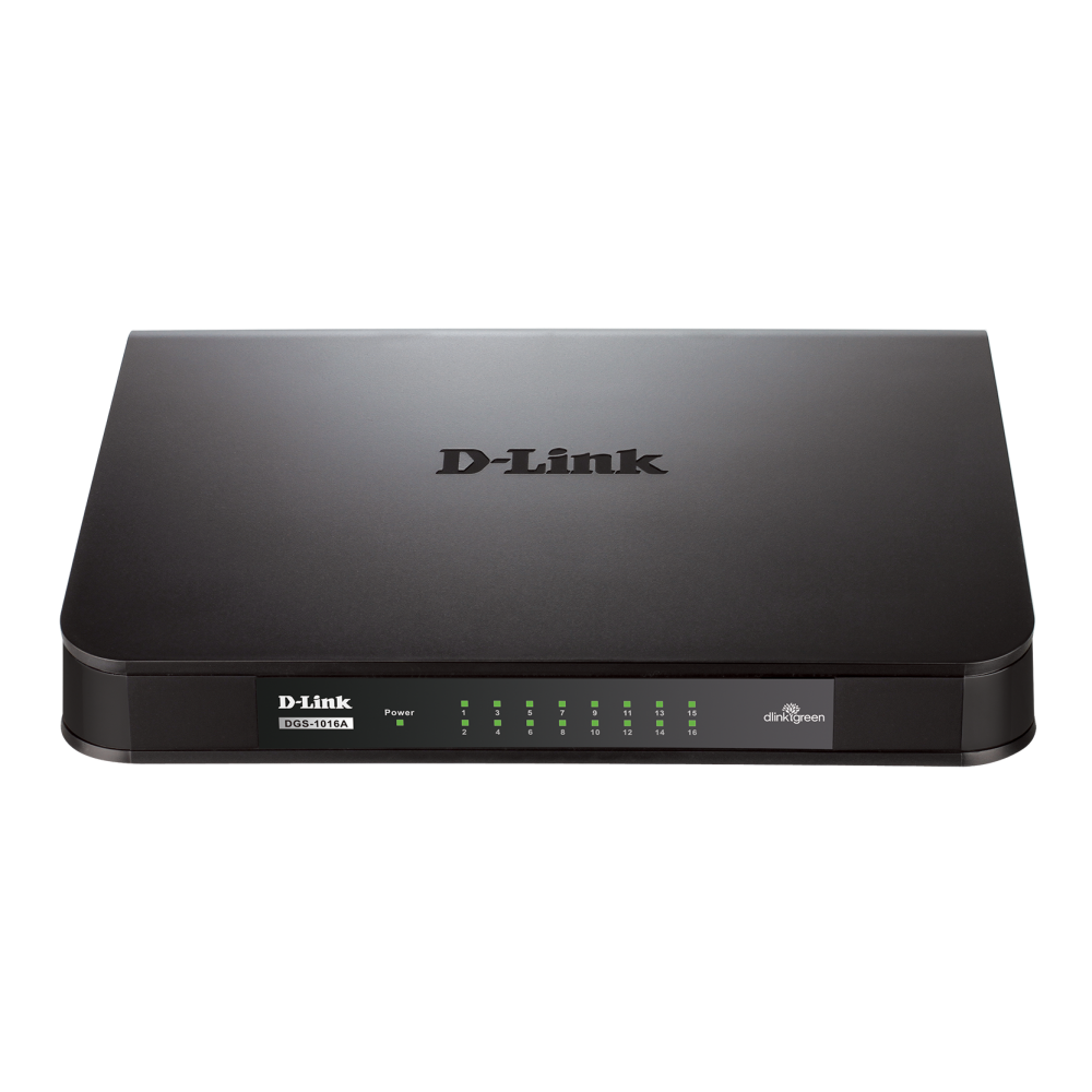 D-Link 16 Port Gigabit Ethernet Network Switch (DGS-1016A)