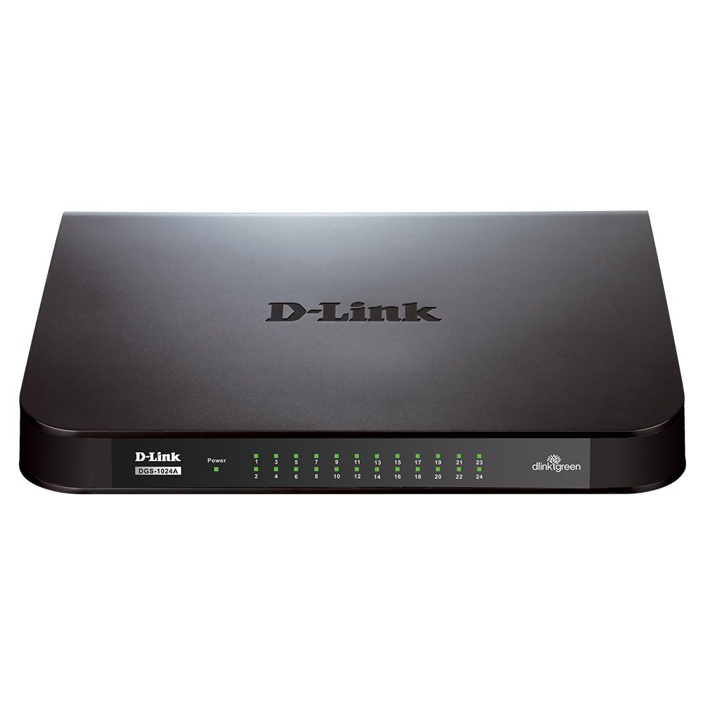 D-Link 24-Port Gigabit Unmanaged Switch, DGS-1024A