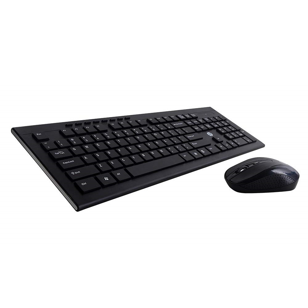 HP Multimedia Black Slim Wireless Keyboard & Mouse Combo (4SC12PA)