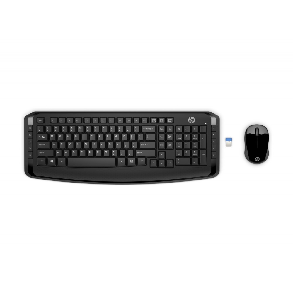 HP 300 Wireless Keyboard Mouse Combo-3ML04AA