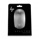 HP 500 Spectre  Bluetooth Wireless Mouse (Natural Silver with a brushed slate texture) - 1AM58AA 
