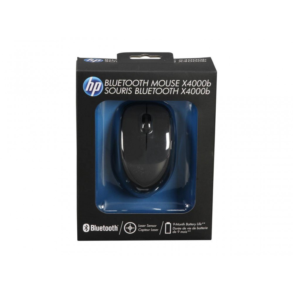 HP X4000B Bluetooth Wireless Optical Black Mouse - H2C22AA