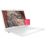 HP Chromebook Celeron Dual Core - (4 GB/64 GB EMMC Storage/Chrome OS) 14-ca003TU Laptop  (14 inch, Snow White, 1.53 kg)