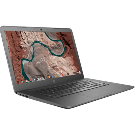 HP Chromebook Celeron Dual Core - (4 GB/64 GB EMMC Storage/Chrome OS) 14-ca002TU Laptop  (14 inch, Chalkboard Grey, 1.53 kg)