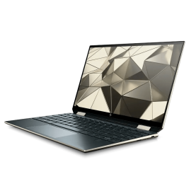 HP Spectre x360 Core i5 10th Gen 13-inch FHD Touchscreen Laptop (8GB/512 GB SSD/Windows 10/MS Office 2019/Nightfall Black/1.27 kg), 13-aw00211TU