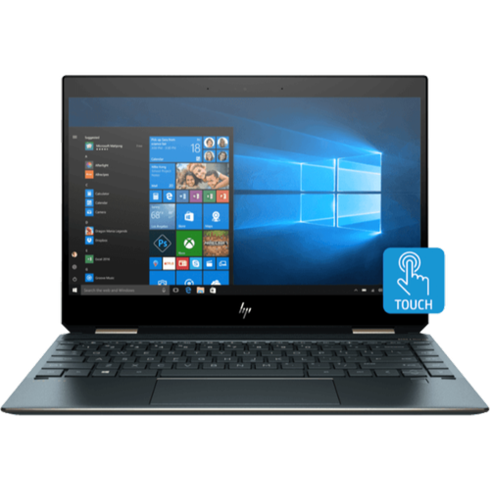HP Spectre x360 Core i7 9th Gen 15-inch UHD OLED Touchscreen Laptop(16GB/ 512GB SSD + 32GB Optane/Windows 10 Pro/MS Office 2019/Poseidon Blue/1.27 kg), HP Spectre x360 15 -df1004TX