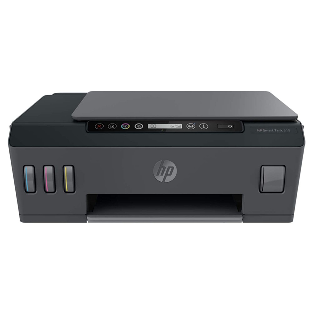 HP 515 All-in-One WiFi Bluetooth LE Tank Color Printer with Scanner, Copier, USB Connection (Black) - 1TJ09A