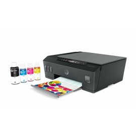 HP 515 All-in-One WiFi Bluetooth LE Tank Color Printer with Scanner, Copier, USB Connection (Black) - 1TJ09A