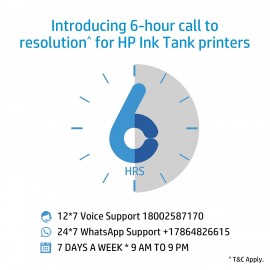HP 315 All-in-One Ink Tank Colour Printer with USB Connectivity (Black)-Z4B04A