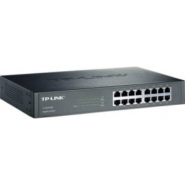 TP-LINK 16-Port Gigabit Rackmount Ethernet Switch, TL-SG1016D 