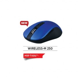 Intex Wireless-M 250 Mouse Resolution:1000 dpi Blue-black
