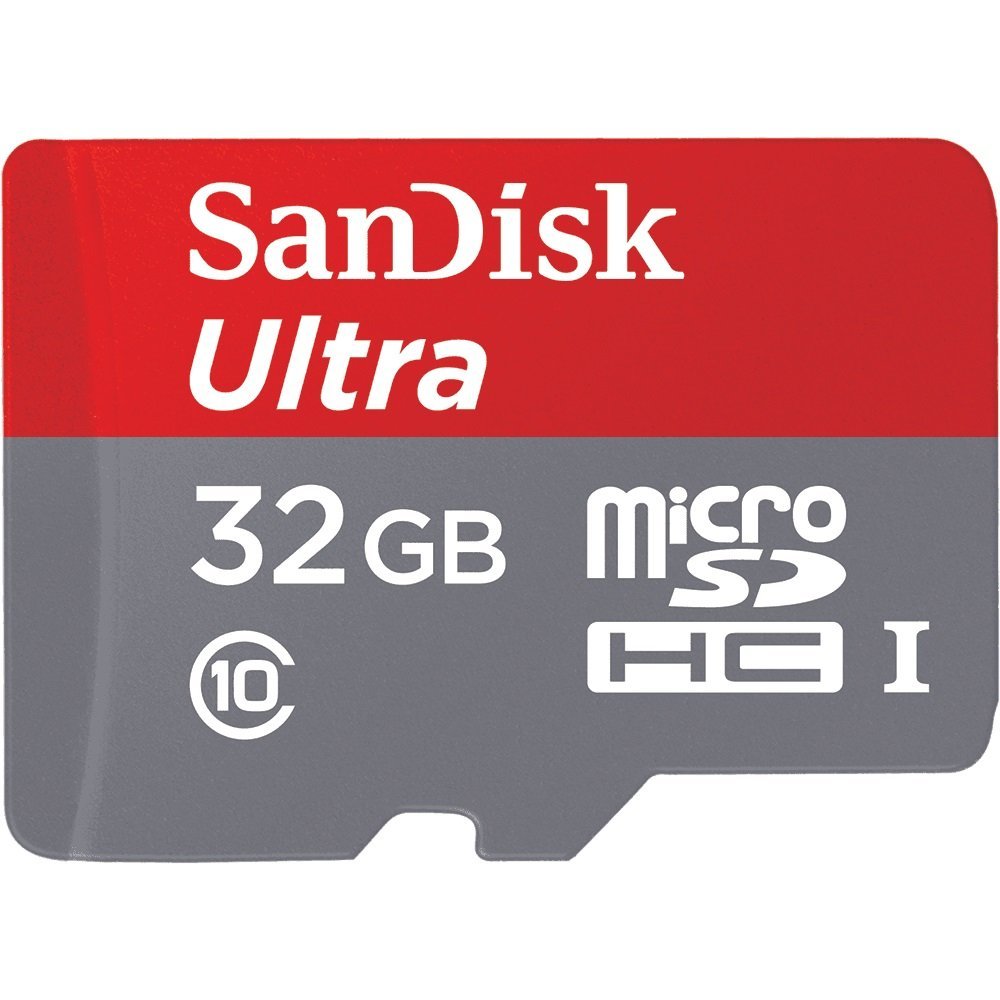 SanDisk Ultra 32GB UHS-I Class 10 Micro SD Memory Card (SDSQUNC-032G-GN3MN)