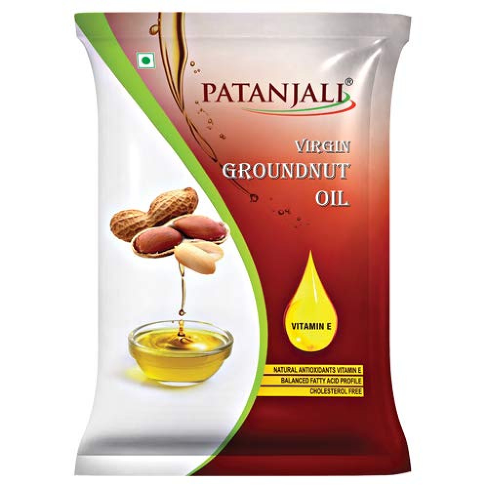 Patanjali Groundnut Oil (मूंगफली तेल) 1Ltr Natural product Patanjali Groundnut Oil (मूंगफली तेल) 1Ltr Natural product