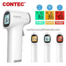 Contec IR Digital Thermometer (CE & FDA Approved, Contactless, Perfect for Home/Commercial Use)